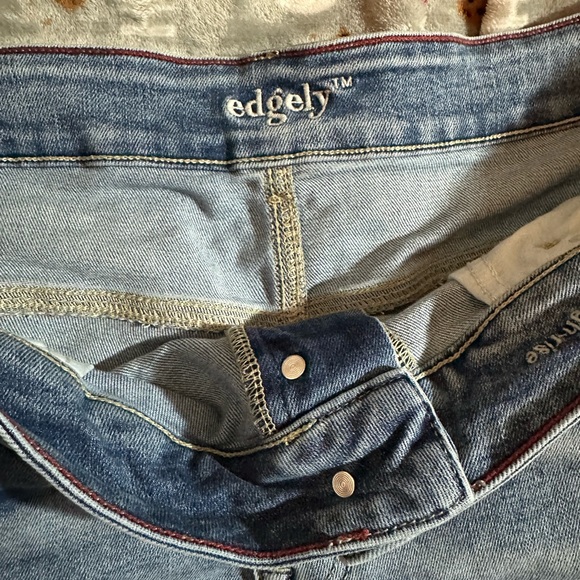 Light Wash Jean Shorts - Picture 2 of 5